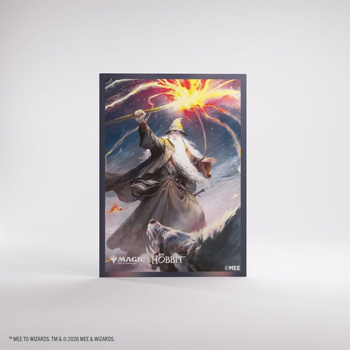Gamegenic: Premium Art Matte Sleeves - "Gandalf, Shadow's Foe" MTG The Hobbit 105Ct Card Sleeves Gamegenic