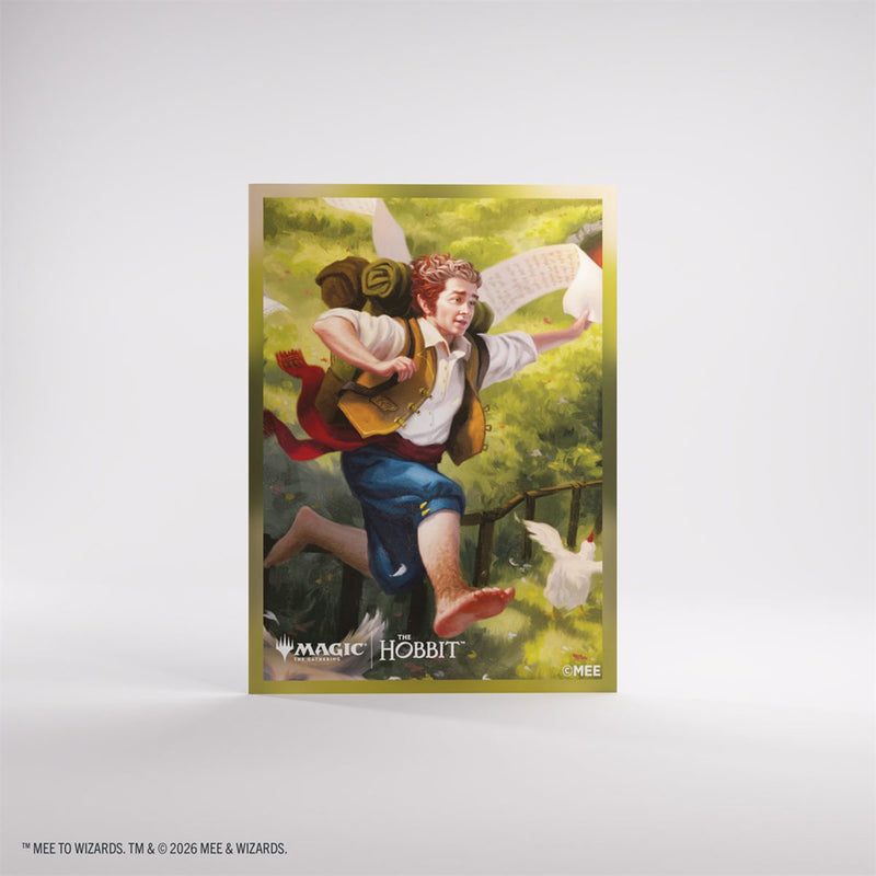 Gamegenic: Premium Art Matte Sleeves - "On an Adventure" MTG The Hobbit 105Ct Card Sleeves Gamegenic