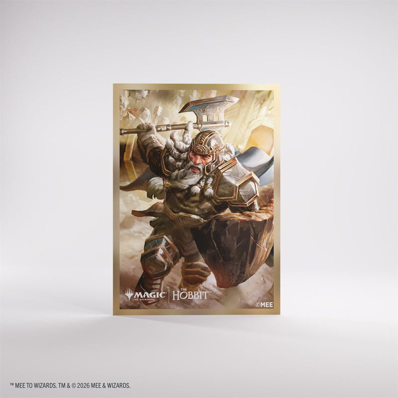 Gamegenic: Premium Art Matte Sleeves - "Thorin, Mountain-king" MTG The Hobbit 105Ct Card Sleeves Gamegenic