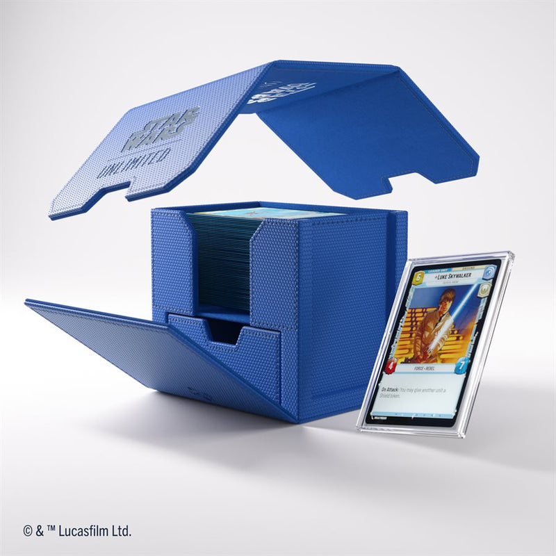 Gamegenic: Deck Pod 60+ - "Vigilance Blue" Star Wars: Unlimited Deck Boxes & Storage Gamegenic