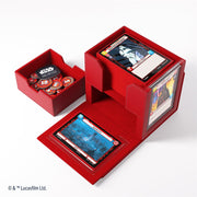 Gamegenic: Deck Pod 60+ - "Aggression Red" Star Wars: Unlimited Deck Boxes & Storage Gamegenic