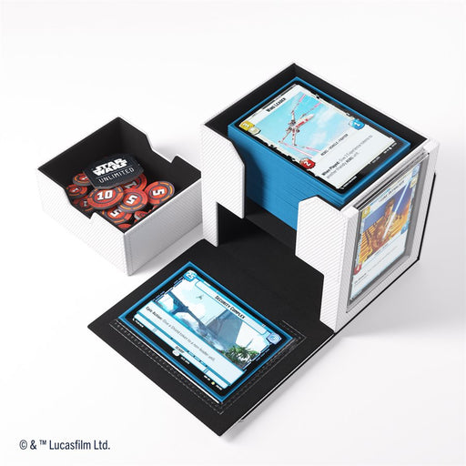 Gamegenic: Deck Pod 60+ - "Heroism White" Star Wars: Unlimited Deck Boxes & Storage Gamegenic