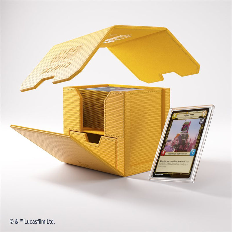 Gamegenic: Deck Pod 60+ - "Cunning Yellow" Star Wars: Unlimited Deck Boxes & Storage Gamegenic