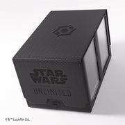 Gamegenic: Double Deck Pod 120+ - "Villainy Black" Star Wars: Unlimited Deck Boxes & Storage Gamegenic