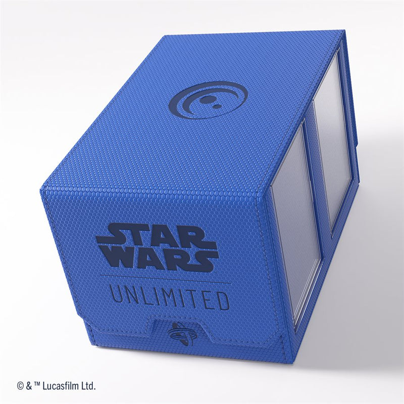 Gamegenic: Double Deck Pod 120+ - "Vigilance Blue" Star Wars: Unlimited Deck Boxes & Storage Gamegenic