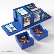 Gamegenic: Double Deck Pod 120+ - "Vigilance Blue" Star Wars: Unlimited Deck Boxes & Storage Gamegenic
