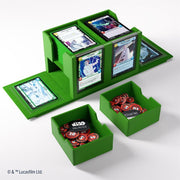 Gamegenic: Double Deck Pod 120+ - "Command Green" Star Wars: Unlimited Deck Boxes & Storage Gamegenic