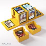 Gamegenic: Double Deck Pod 120+ - "Cunning Yellow" Star Wars: Unlimited Deck Boxes & Storage Gamegenic