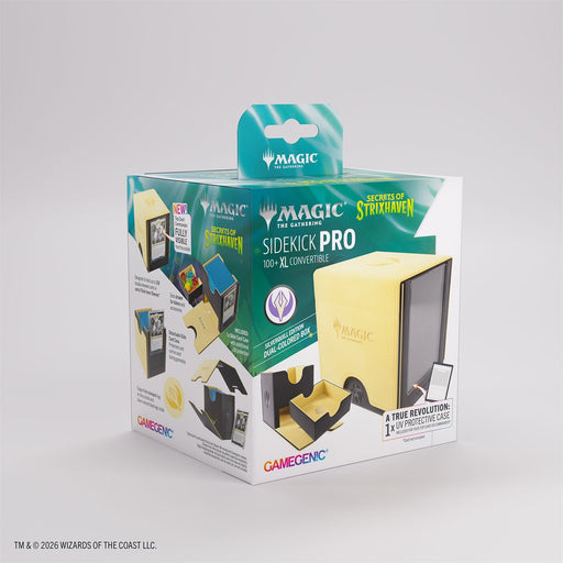 Gamegenic: Sidekick PRO 100+ XL - "Silverquill" MTG Secrets of Strixhaven Deck Boxes & Storage Gamegenic