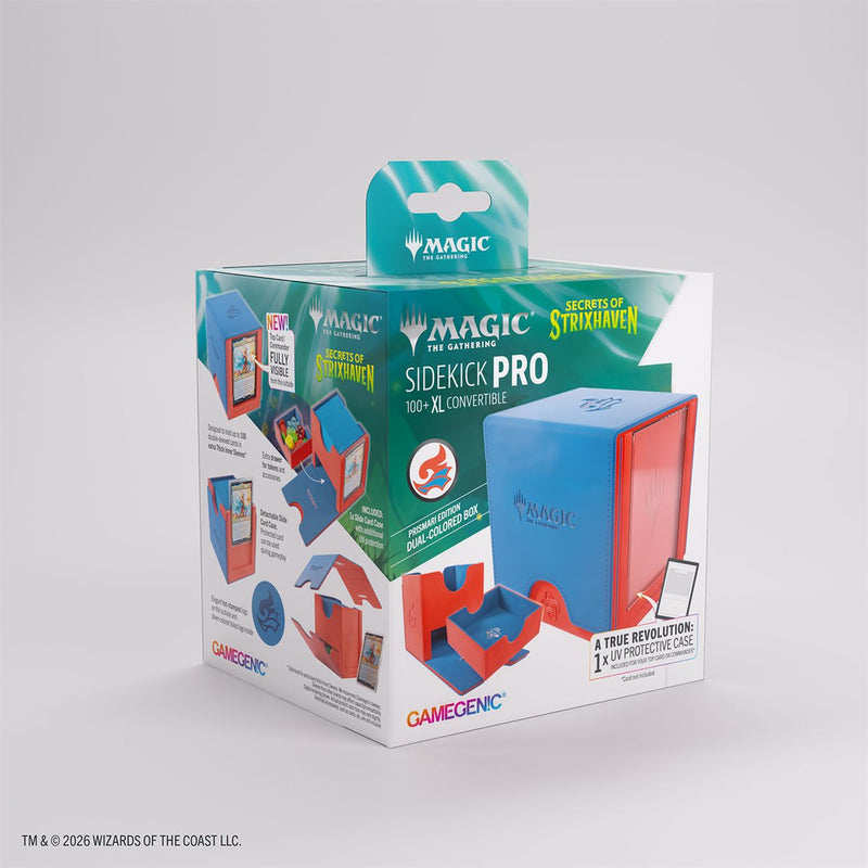 Gamegenic: Sidekick PRO 100+ XL - "Prismari" MTG Secrets of Strixhaven Deck Boxes & Storage Gamegenic