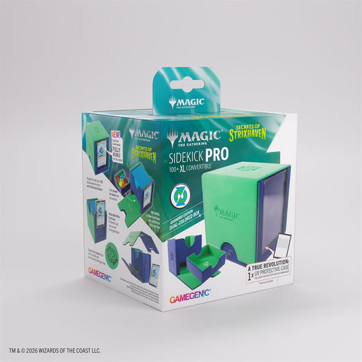 Gamegenic: Sidekick PRO 100+ XL - "Quandrix" MTG Secrets of Strixhaven Deck Boxes & Storage Gamegenic