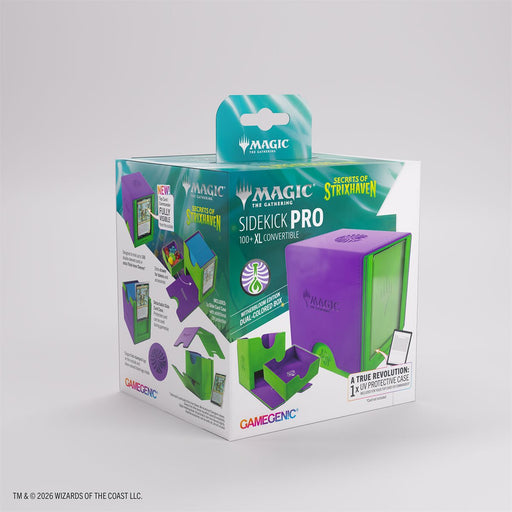 Gamegenic: Sidekick PRO 100+ XL - "Witherbloom" MTG Secrets of Strixhaven Deck Boxes & Storage Gamegenic