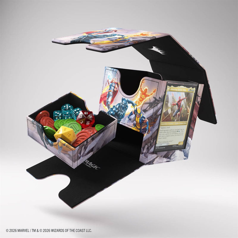 Gamegenic: Sidekick PRO 100+ XL - "Marvel Super Heroes" MTG Deck Boxes & Storage Gamegenic