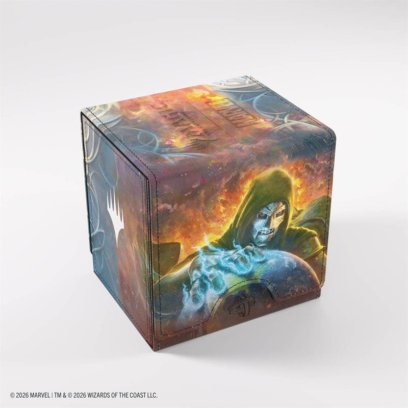 Gamegenic: Sidekick PRO 100+ XL - "Doom Reigns Supreme / Loki Laufeyson" MTG Marvel Super Heroes Deck Boxes & Storage Gamegenic