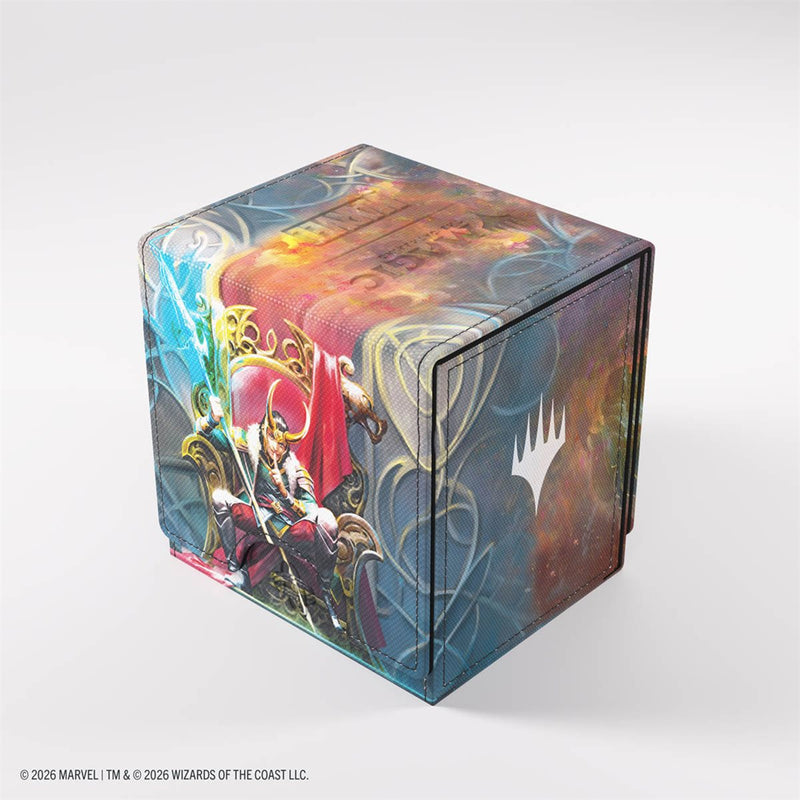 Gamegenic: Sidekick PRO 100+ XL - "Doom Reigns Supreme / Loki Laufeyson" MTG Marvel Super Heroes Deck Boxes & Storage Gamegenic