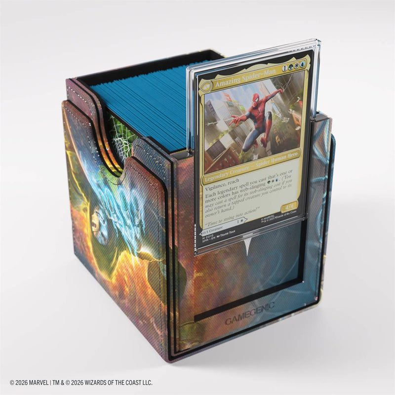 Gamegenic: Sidekick PRO 100+ XL - "Doom Reigns Supreme / Loki Laufeyson" MTG Marvel Super Heroes Deck Boxes & Storage Gamegenic