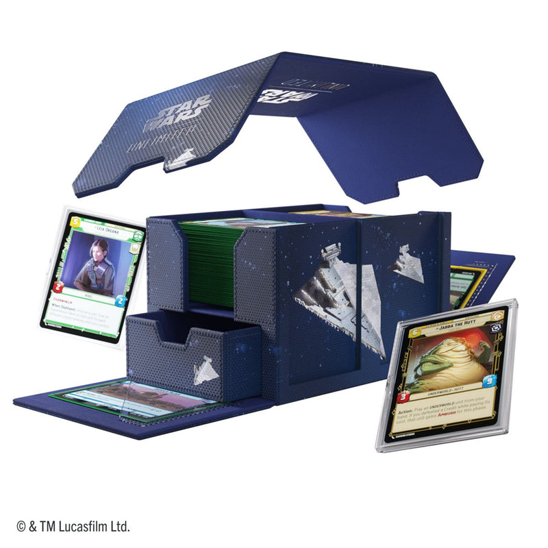 Gamegenic: Double Deck Pod 120+ - "Star Destroyers" Star Wars: Unlimited Deck Boxes & Storage Gamegenic