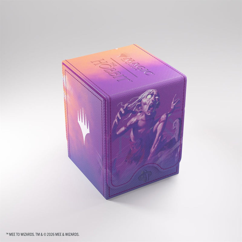 Gamegenic: Squire 80+ XL - "Gollum, Riddle Master / The Lonely Mountain" MTG The Hobbit Deck Boxes & Storage Gamegenic