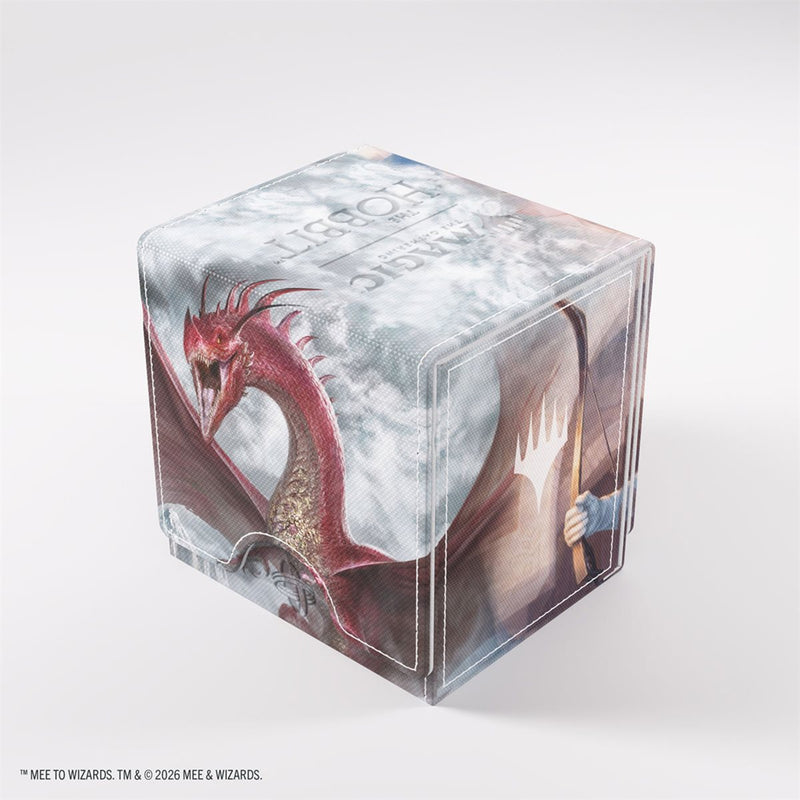 Gamegenic: Sidekick PRO 100+ XL - "Bard, King of Dale / Smaug, Wicked Worm" MTG The Hobbit Deck Boxes & Storage Gamegenic