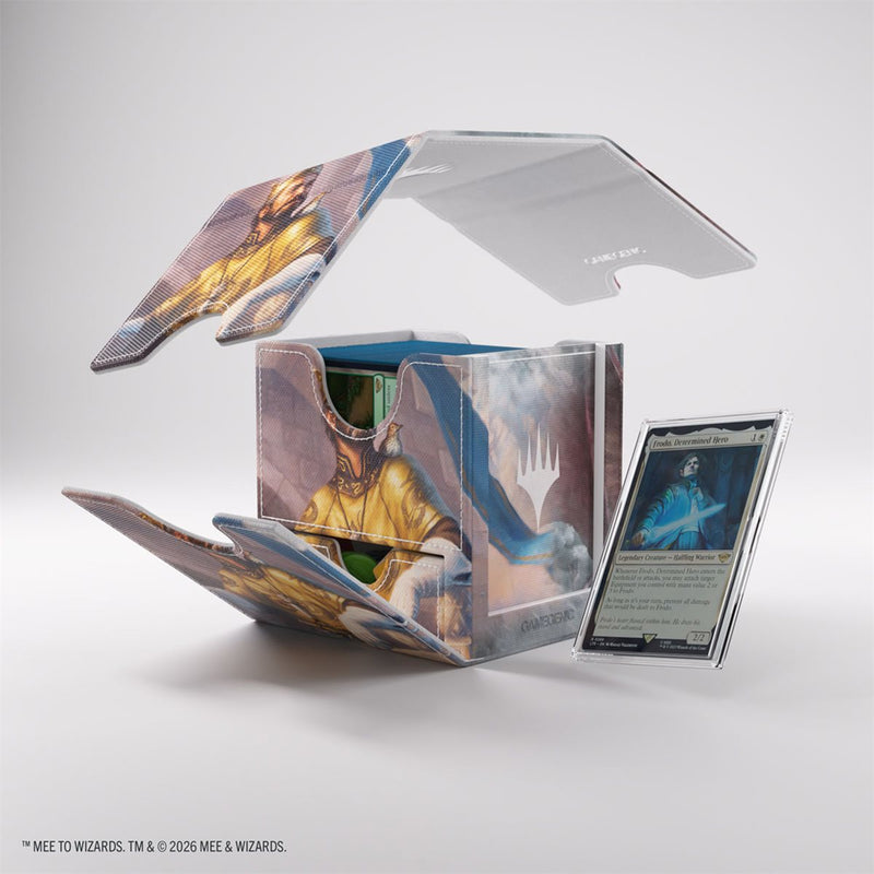 Gamegenic: Sidekick PRO 100+ XL - "Bard, King of Dale / Smaug, Wicked Worm" MTG The Hobbit Deck Boxes & Storage Gamegenic