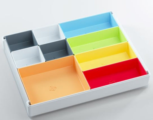 Gamegenic: Token Silo - White / Multicolor Dice & Gaming Accessories Gamegenic