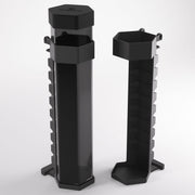 Gamegenic: Game Castle Add-On - Black Tube Holder w/Black Playmat Tube Deck Boxes & Storage Gamegenic