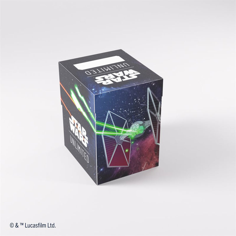 Gamegenic: Soft Crate 60+ - "X-Wing / TIE Fighter" Star Wars: Unlimited Deck Boxes & Storage Gamegenic