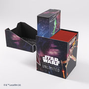 Gamegenic: Soft Crate 60+ - "X-Wing / TIE Fighter" Star Wars: Unlimited Deck Boxes & Storage Gamegenic