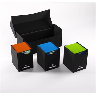 Gamegenic: Triple Deck Holder 300+ XL - Black Deck Boxes & Storage Gamegenic