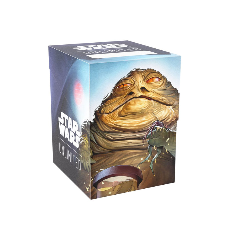Gamegenic: Soft Crate 60+ - "Leia Organa / Jabba the Hutt" Star Wars: Unlimited Deck Boxes & Storage Gamegenic