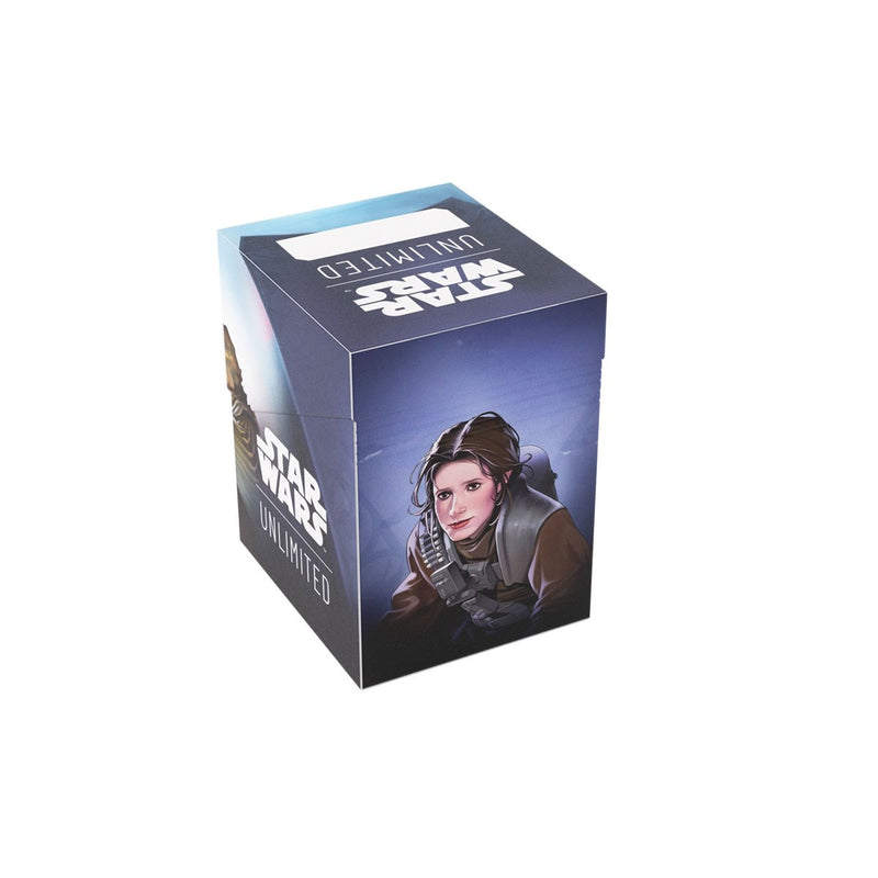Gamegenic: Soft Crate 60+ - "Leia Organa / Jabba the Hutt" Star Wars: Unlimited Deck Boxes & Storage Gamegenic