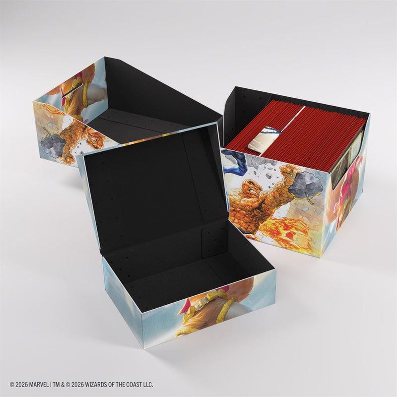 Gamegenic: Soft Crate Sideloading 100+ XL - "Go Nuts! / The Fantastic Four" MTG Marvel Super Heroes Deck Boxes & Storage Gamegenic