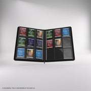 Gamegenic: 18-Pocket Zip-Up Album - "Captain America, Super-Soldier / Black Panther, Hope Enduring" MTG Marvel Super Heroes Binders & Pages Gamegenic