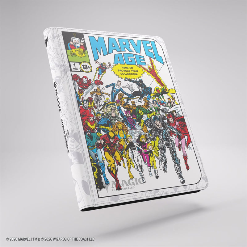 Gamegenic: 18-Pocket Zip-Up Album - "Marvel Age" MTG Marvel Super Heroes Binders & Pages Gamegenic