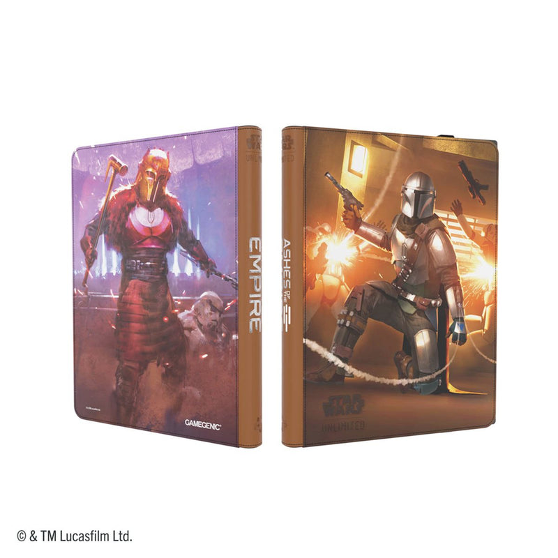 Gamegenic: 18-Pocket Zip-Up Album - "The Armorer & Whistling Birds" Star Wars: Unlimited