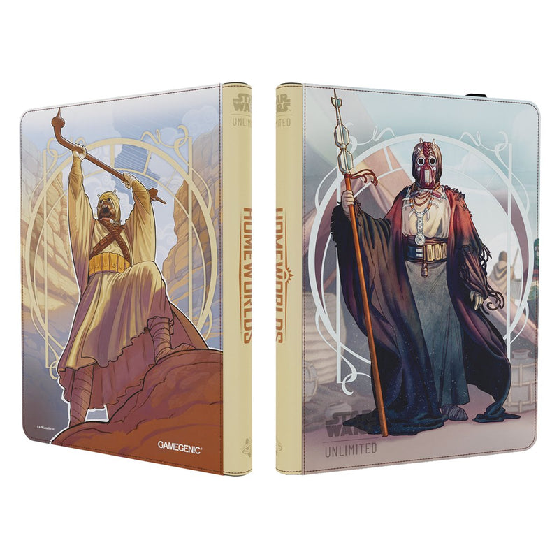 Gamegenic: 18-Pocket Zip-Up Album - "The Chieftain & A'Kobe" Star Wars: Unlimited