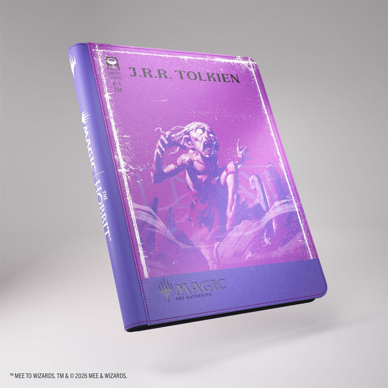 Gamegenic: 18-Pocket Zip-Up Album - "Gollum, Riddle Master / Lonely Mountain" MTG The Hobbit Binders & Pages Gamegenic
