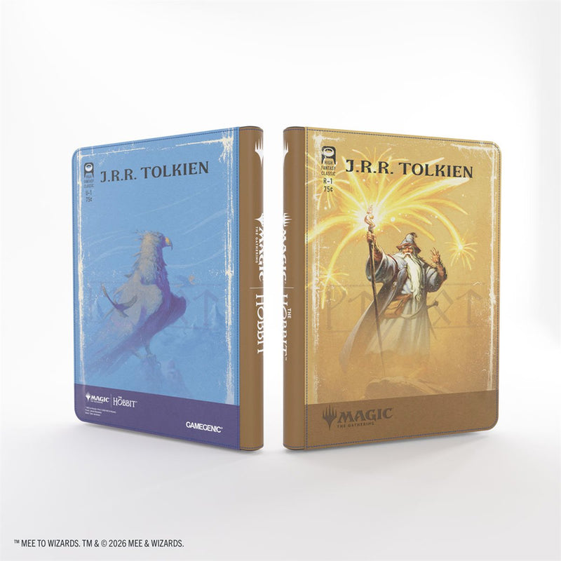Gamegenic: 18-Pocket Zip-Up Album - "Gandalf, Goblin's Bane / Lord of Eagles" MTG The Hobbit Binders & Pages Gamegenic