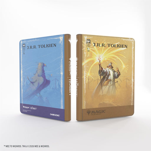 Gamegenic: 18-Pocket Zip-Up Album - "Gandalf, Goblin's Bane / Lord of Eagles" MTG The Hobbit Binders & Pages Gamegenic
