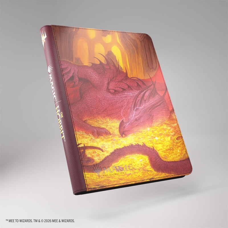 Gamegenic: 18-Pocket Zip-Up Album - "Smaug the Magnificent / Mox Amber" MTG The Hobbit Binders & Pages Gamegenic