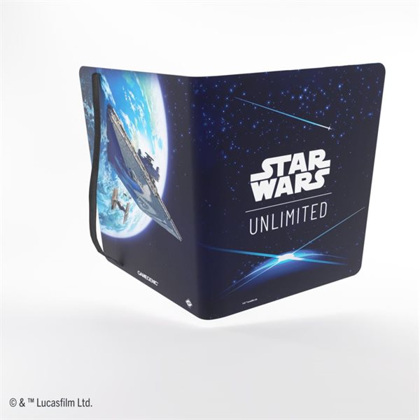 Gamegenic: Casual 18-Pocket Album - "Space Blue" Star Wars Unlimited Binders & Pages Gamegenic