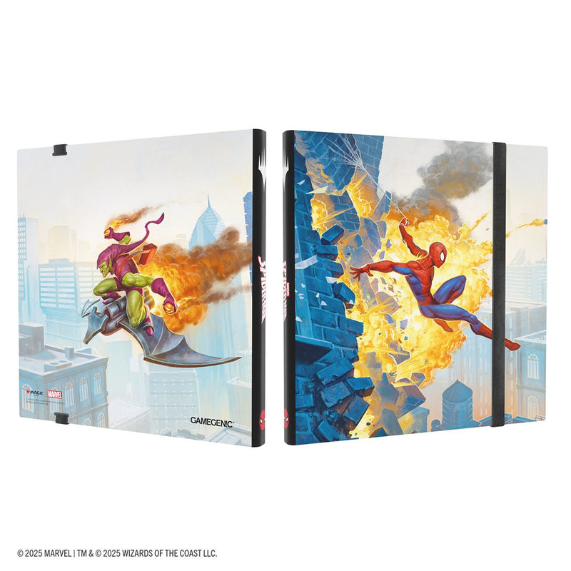 Gamegenic: Casual 24-Pocket Album - "Spider-Man vs Green Goblin" MTG Marvel's Spider-Man Binders & Pages Gamegenic