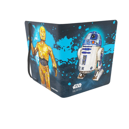 Gamegenic: Casual 18-Pocket Album - "C-3PO / R2D2" Star Wars Unlimited Binders & Pages Gamegenic