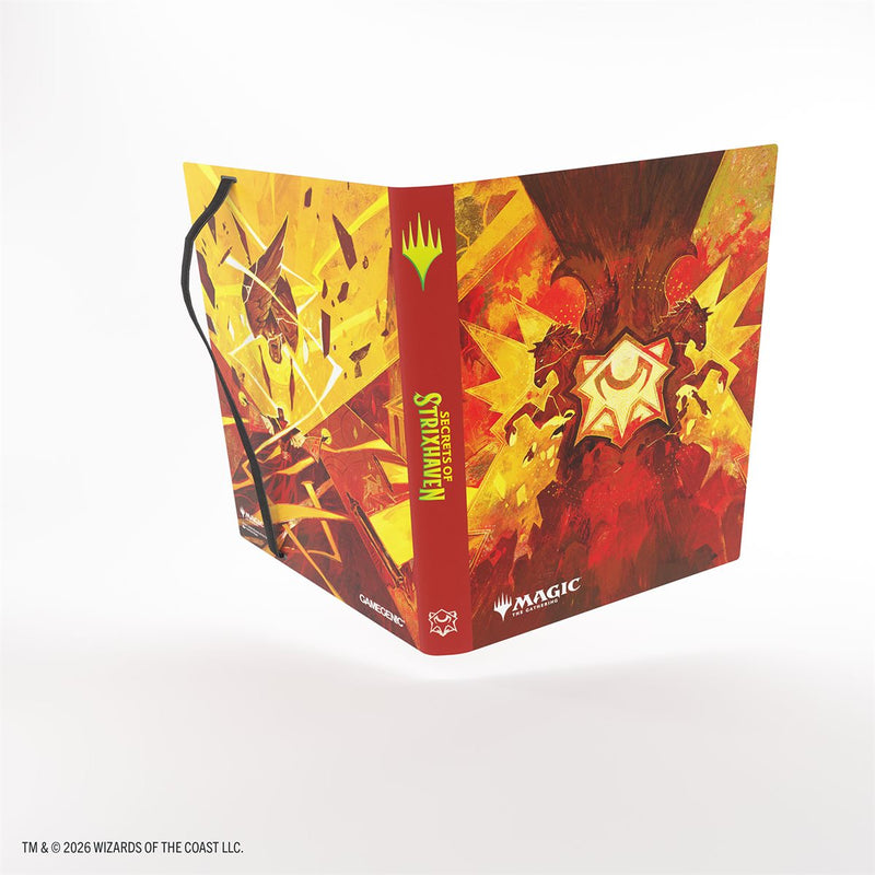 Gamegenic: Casual 18-Pocket Album - "Lorehold" MTG Secrets of Strixhaven Binders & Pages Gamegenic