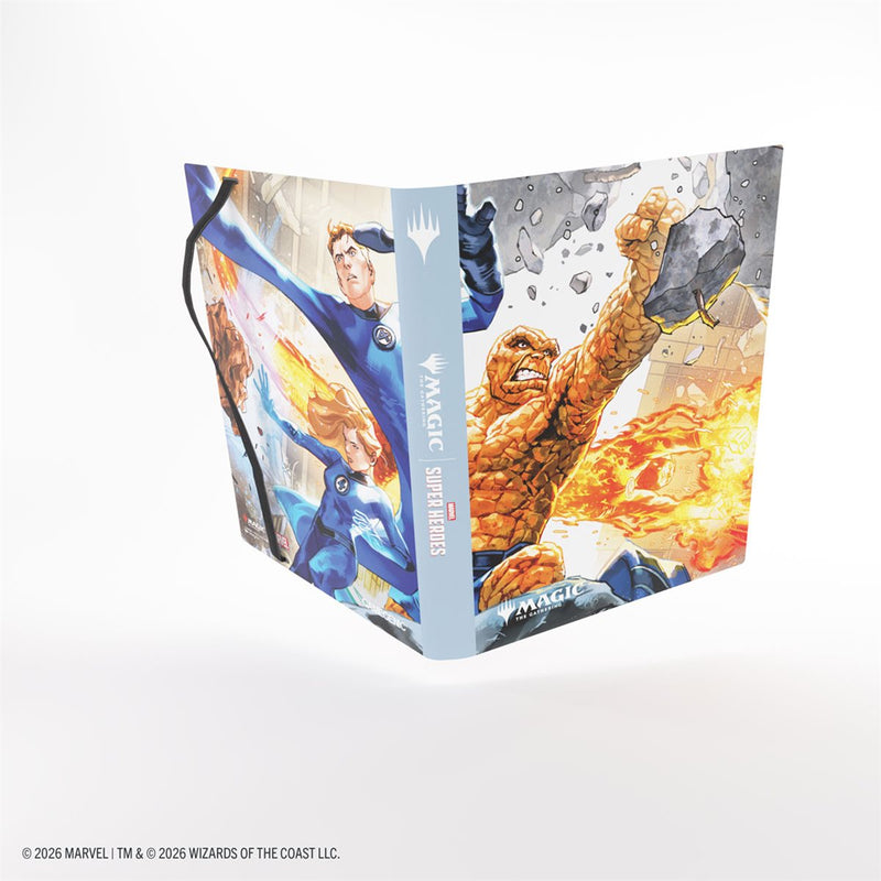 Gamegenic: Casual 18-Pocket Album - "The Fantastic Four" MTG Marvel Super Heroes Binders & Pages Gamegenic