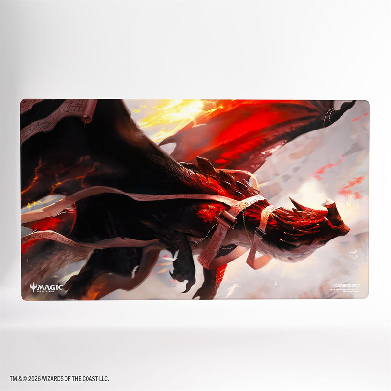 Gamegenic: Shiny Prime Playmat - "Lorehold, the Historian" MTG Secrets of Strixhaven Playmats Gamegenic