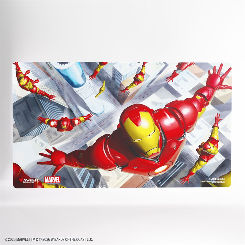 Gamegenic: Prime Playmat - "Iron Man, Master of Machines" MTG Marvel Super Heroes Playmats Gamegenic