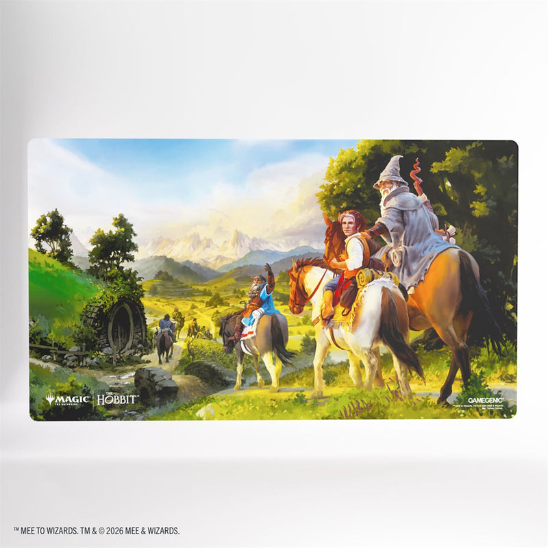 Gamegenic: Prime Playmat - "Leaving Hobbiton" MTG The Hobbit Playmats Gamegenic