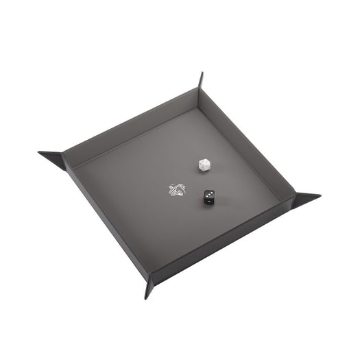 Gamegenic: Magnetic Dice Tray - Square Black/Gray Dice & Gaming Accessories Gamegenic