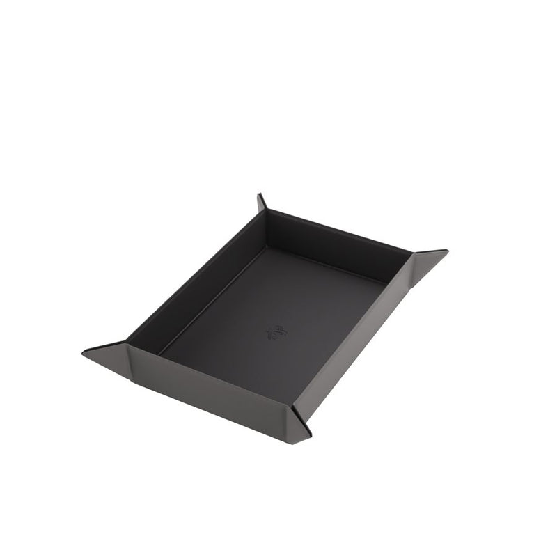 Gamegenic: Magnetic Dice Tray - Rectangular Black/Grey Dice & Gaming Accessories Gamegenic